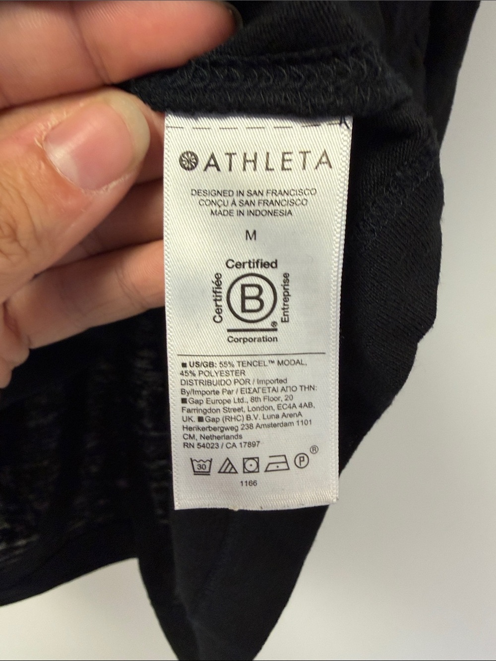 Athleta Black Tank Top - Picture 3 of 5